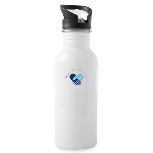 Selective Mutism Whose Choice Logo - 20 oz Water Bottle
