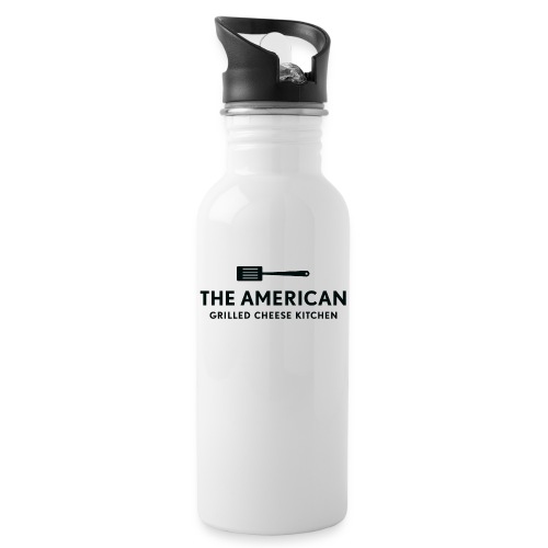 TAGCK Ringer Shirt-White/Black - 20 oz Water Bottle