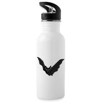 Nocturnal Gold Signature - 20 oz Water Bottle - white - Left