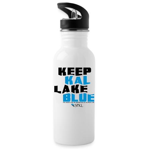 Keep Kal Lake Blue, Navy Women's Hoodie - 20 oz Water Bottle