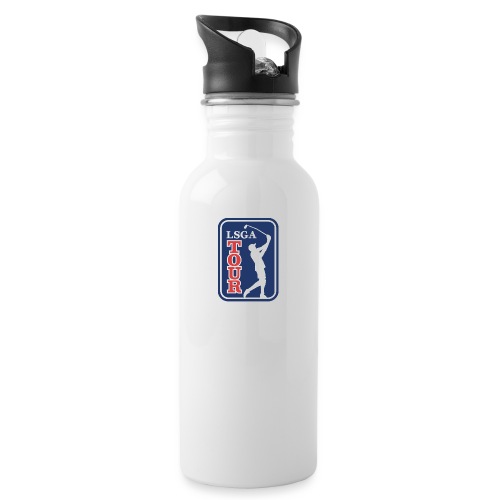 LSGA logo golf - 20 oz Water Bottle