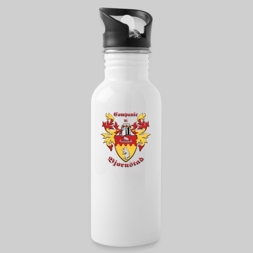 Companie di Bjornstad Red Text png - Water Bottle