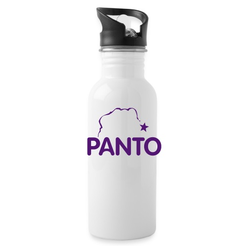 panto stencil smaller - Water Bottle