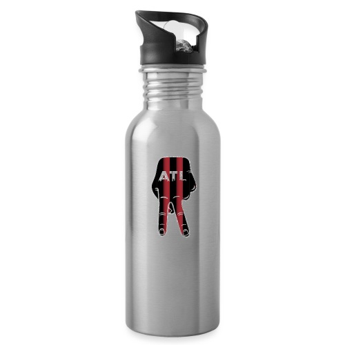 Peace Up, A-Town Down, Five Stripes! - Water Bottle