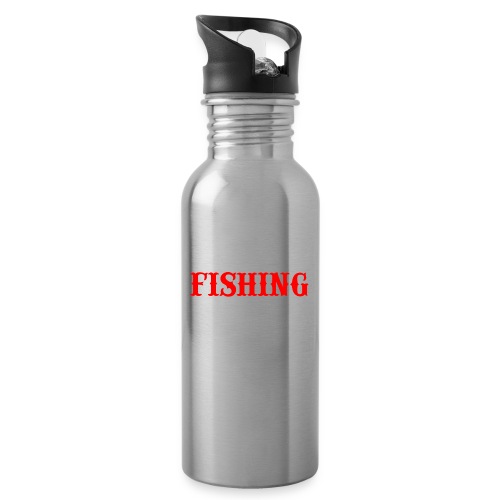05 fishing unless ipa copy - 20 oz Water Bottle
