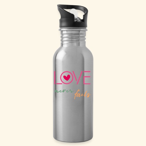1 01 love - 20 oz Water Bottle