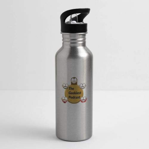 The Geekiest Podcast Logo - 20 oz Water Bottle