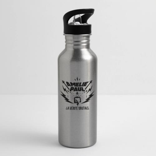 Amélie Paul & La Vérité Brutale (logo noir) - Bouteille d'eau