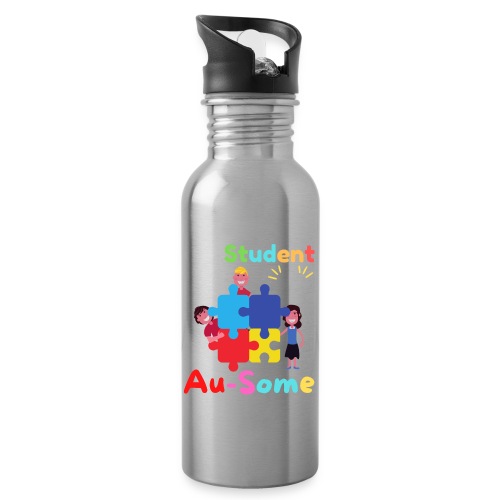 My Student Are Au Some Autism Awareness Month 2022 - Water Bottle
