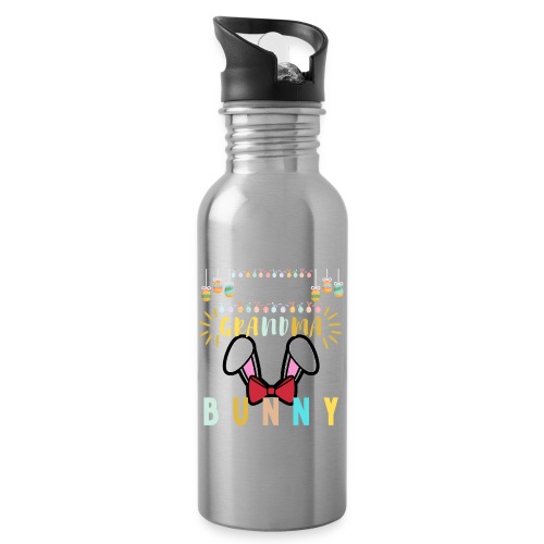 I'm The Grandma Bunny Matching Family Easter Eggs - Water Bottle
