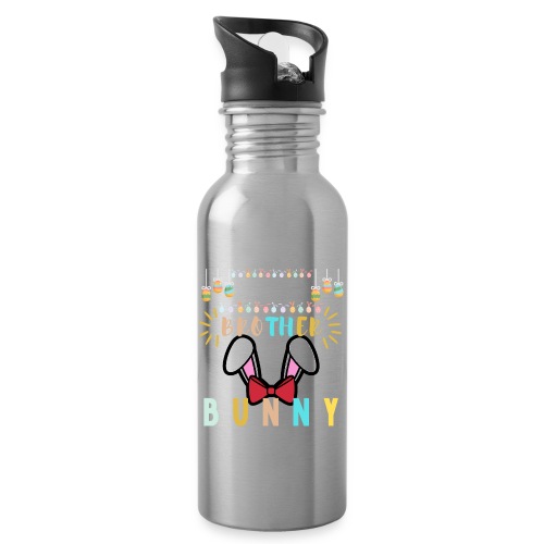 I'm The Brother Bunny Matching Family Easter Eggs - Water Bottle