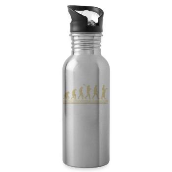 Waiter Evolution - 20 oz Water Bottle - silver - Right