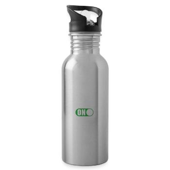 Paramedic Mode on - 20 oz Water Bottle - silver - Right