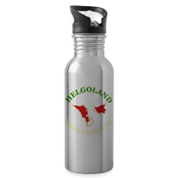 Lighthouse Baltic Sea Sylt Schleswig-Holstein - 20 oz Water Bottle - silver - Right