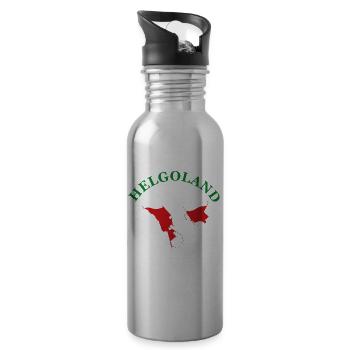 Lighthouse Baltic Sea Sylt Schleswig-Holstein - 20 oz Water Bottle - silver - Right