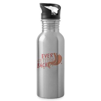 Gastric Sleeve Gastric Sleeve Surgery Gastrectomy - 20 oz Water Bottle - silver - Right