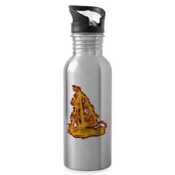 Sailing T ShirtFire Sailing Boat - 20 oz Water Bottle - silver - Right
