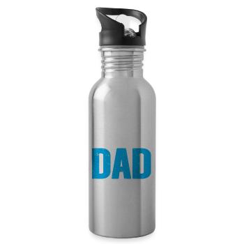 Astronomer Gift Astrology Telescope Astronomy - 20 oz Water Bottle - silver - Right