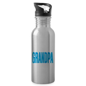 Astronomer Gift Astrology Telescope Astronomy - 20 oz Water Bottle - silver - Right