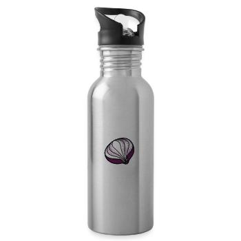 French Onion Soup Shirt - 20 oz Water Bottle - silver - Right