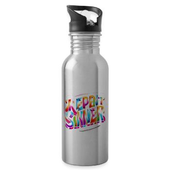 Repent Sinner 17 - 20 oz Water Bottle - silver - Right