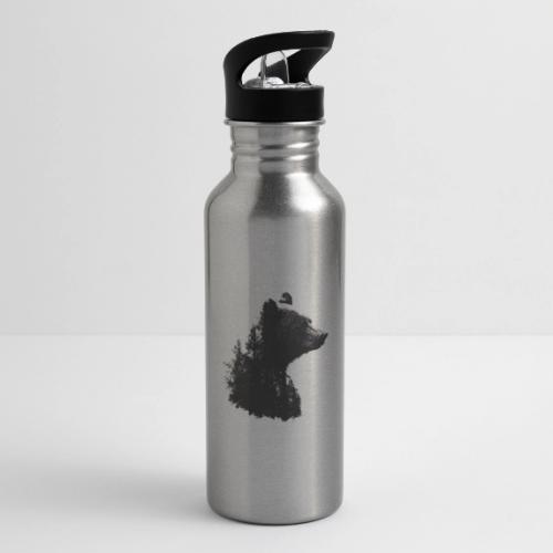 Forest Within the Bear - 20 oz Water Bottle