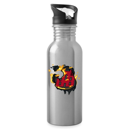 BAB Logo on FIRE! - Water Bottle
