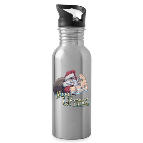 Merry Liftmas by Pheasyque ! (Limited Ed. Design) - Water Bottle