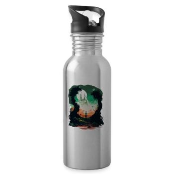 galaxy - 20 oz Water Bottle - silver - Right
