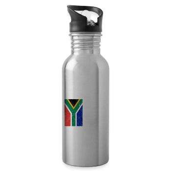 South Africa - 20 oz Water Bottle - silver - Right