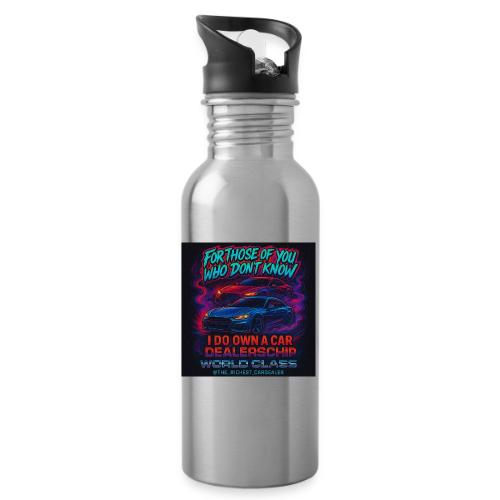 SuperCar Design - 20 oz Water Bottle