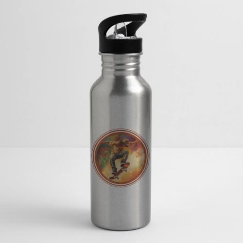 Skateboarding Mode On - 20 oz Water Bottle