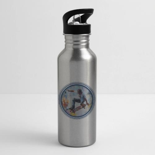 Skateboarding Universe - 20 oz Water Bottle