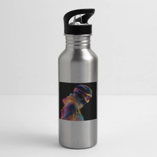 Snowboarding: Neon Gravity Ride - 20 oz Water Bottle