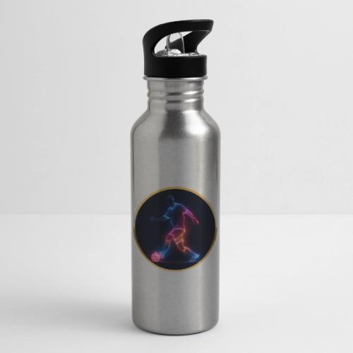 Soccer: Electric Kick Ring - 20 oz Water Bottle