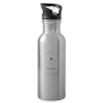 Futbol Season Kickoff Badge - 20 oz Water Bottle - silver - Right