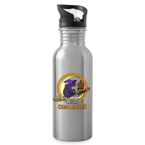 WOW Chal Hallow Pets NO OUTLINE - Water Bottle