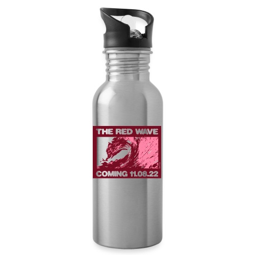 Red Wave - Water Bottle