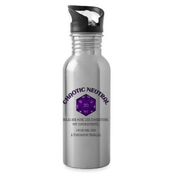 D20 Alignment CN - 20 oz Water Bottle - silver - Right