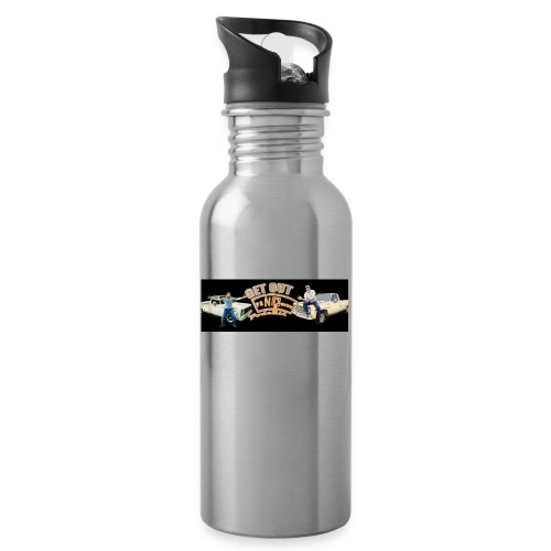 Get Out N Drive Podcast C10 Logo - Water Bottle