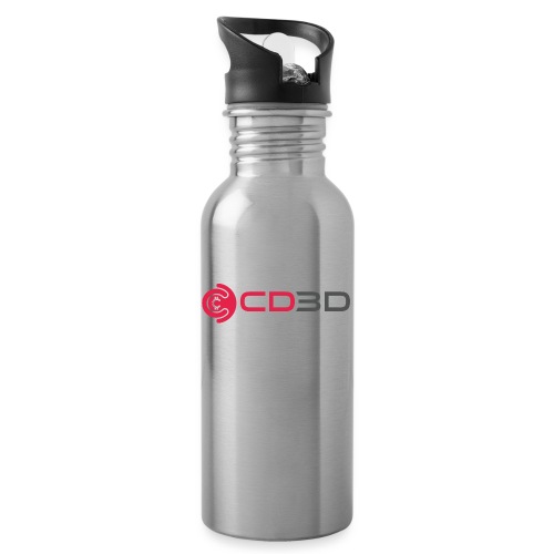 CD3D Transparency Grey - 20 oz Water Bottle