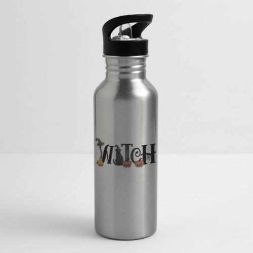 Witch Script - 20 oz Water Bottle