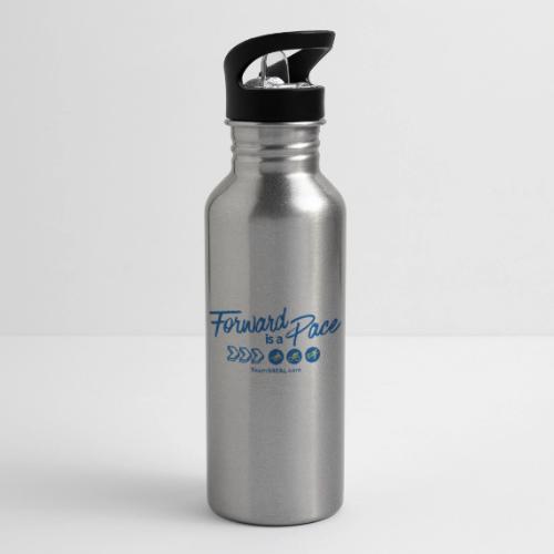 Forward Is A Pace light - 20 oz Water Bottle