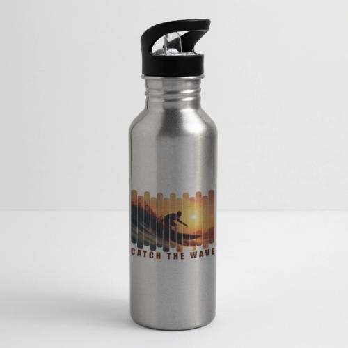 Surfing: Catch the Wave - 20 oz Water Bottle