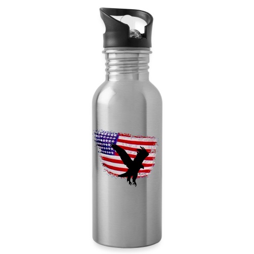 4th of July Independence Day - 20 oz Water Bottle