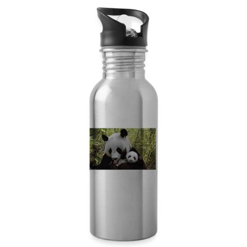 panda - 20 oz Water Bottle