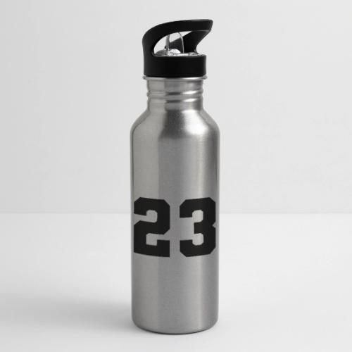 Varsity Number 23 Athletic Style - 20 oz Water Bottle