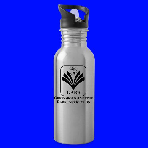 GARA Black Transparent png - 20 oz Water Bottle