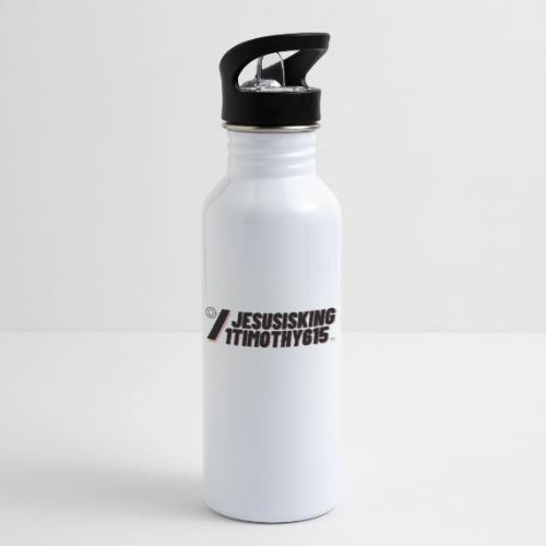 JESUS IS KING - 20 oz Water Bottle