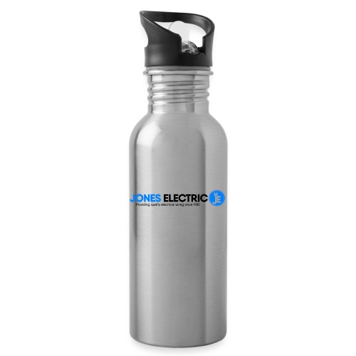Jones Electric Logo Vector - 20 oz Water Bottle